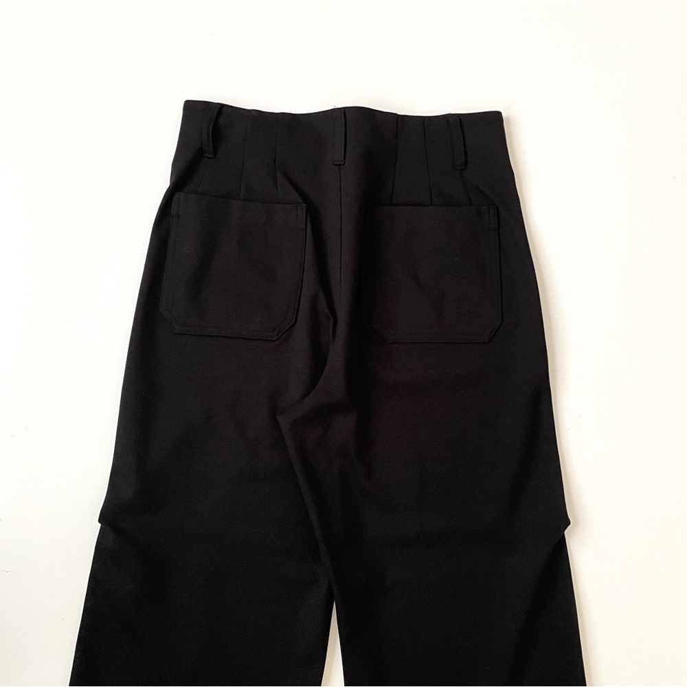 Women's LC Lauren Conrad Super High Rise Wildflower Wide Leg Crop Pants, Size 8 - Picture 9 of 11